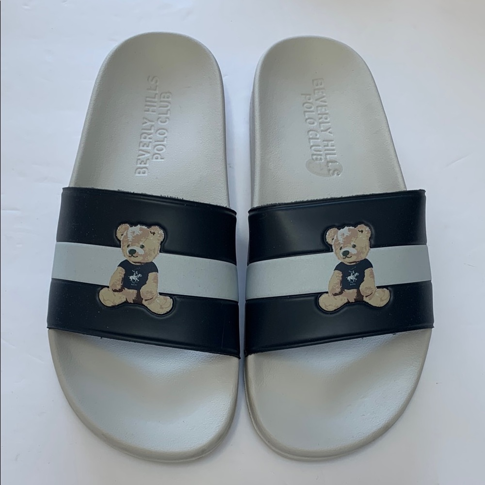Beverly Hills Polo Club Kids Black Slides. Brand new. Size: 7